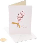 Papyrus Sympathy Cards with Envelopes, Crocus and Peace (2-Count) - Image 5